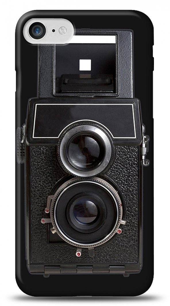 Dafoni iPhone 7 Retro Photo Kılıf - 1