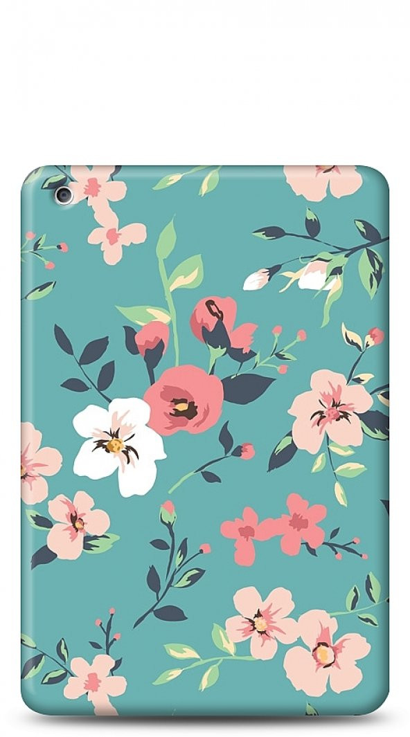iPad 9.7 6. Nesil 2018 Çiçek Desenli 1 Kılıf