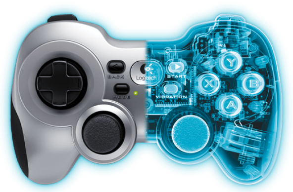 Logitech F710 Kablosuz Wireless PC Gamepad 940-000142 - 5