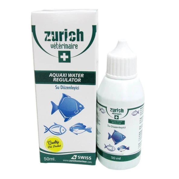 Zurich Veterinaire Akvaryum Su Düzenleyici 50Ml