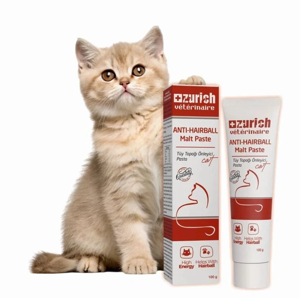 Zurich Veterinaire Tüy Yumağı Önleyici Paste 100 Ml - 2