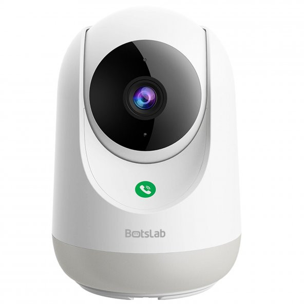 Botslab 2K Pan-Tilt P4 Pro 360° Dönebilen Kızılötesi Gece Görüşlü Güvenlik ve Çocuk Ip Kamera