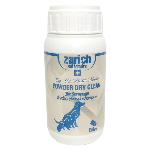 Zurich Veterinaire Powder Clean Toz Şampuan 250 Gr - 3