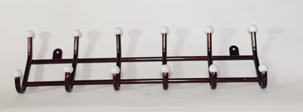 Metal Kapı Ve Duvar Askısı Elbise Çanta Askısı Vidalı - 2