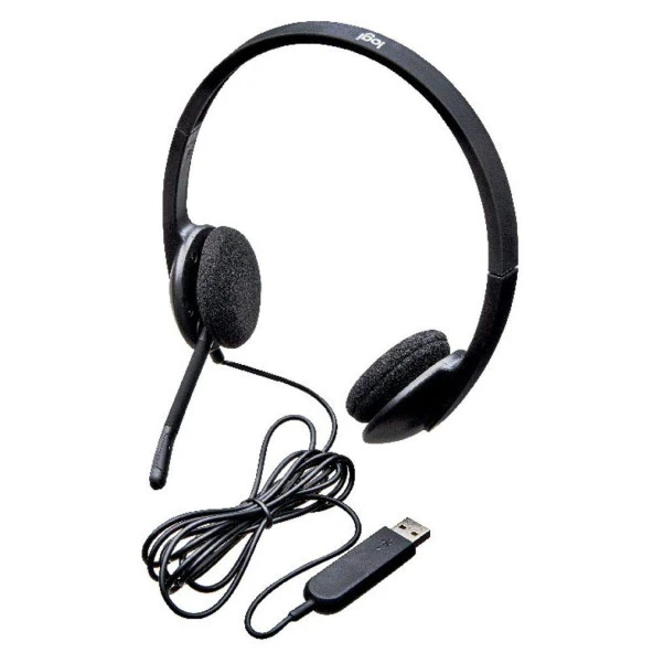 Logitech H340 Mikrofonlu Kulak Üstü Kulaklık 981-000475 - 3