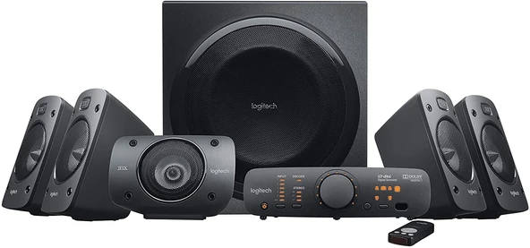 Logitech Z906 THX 5.1 Surround DolbyDigital DTS Hoparlör 500W RMS - 1