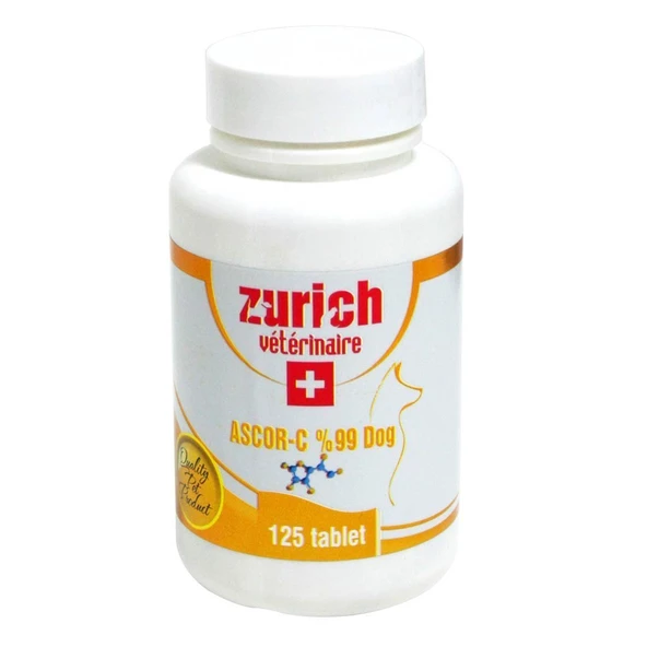 ZÜRİCH DOG ASCOR-C %99 125 TABS