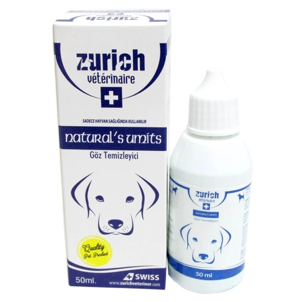 Zurich Veterinaire Köpek Göz Temizleme Solüsyonu 50Ml