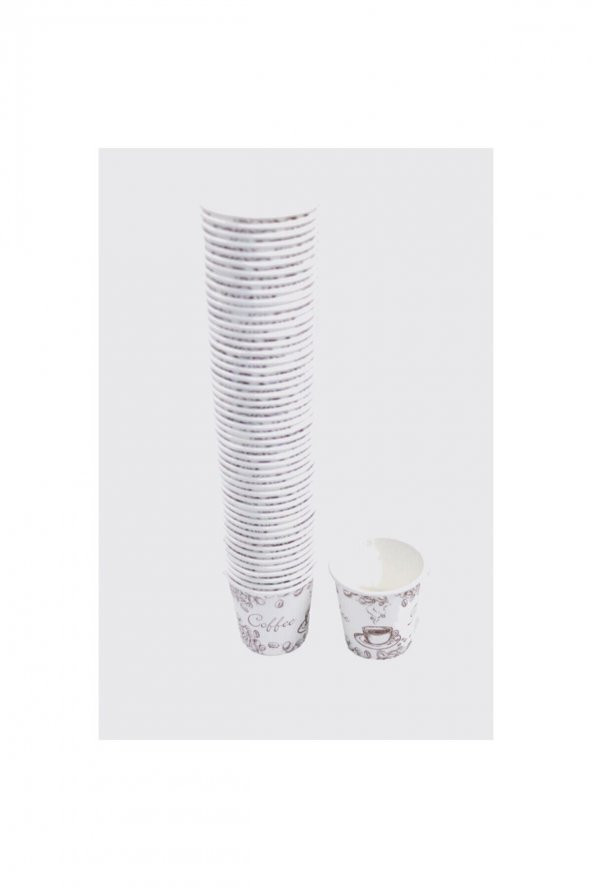 Karton Bardak 6.5 Oz 50 Adet (ÇAY,SU,KAHVE,MEŞRUBAT İÇECEK ÖLÇÜLERİ) - 4
