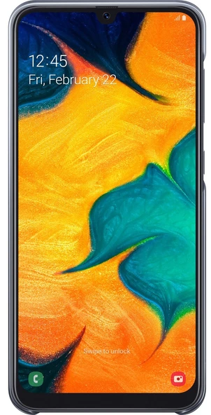 Samsung Galaxy A30 ve A20 İçin Gradation Cover Kılıf, Siyah EF-AA305CBEGWW - Resim 2