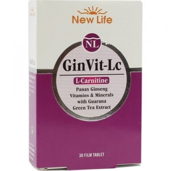New Life Ginvit Lc 30 Tablet