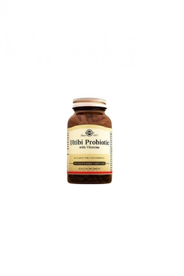 Solgar Ultibi Probiotic with Vitamins 30 Kapsül - 1