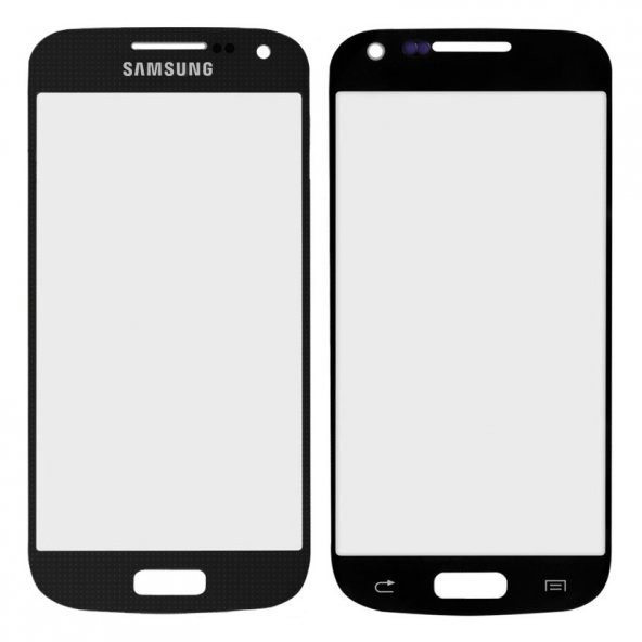 Samsung Galaxy S4 Mini I9190 Ön Cam Dokunmatik Lensi - Siyah