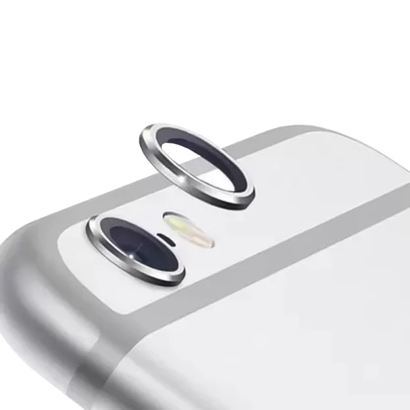iPhone 8 Kamera Lensi Kamera Camı - Gri - 1
