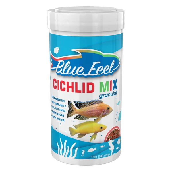 BLUE FEEL CICHLID MİX GRANULAT 250ML 90 GR