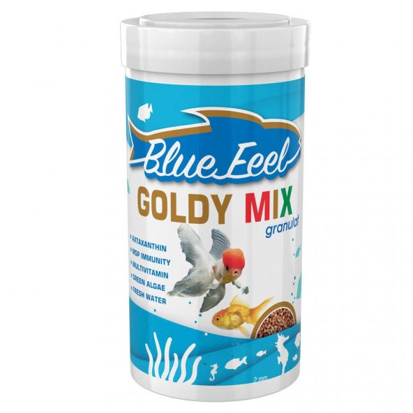 BLUE FEEL GOLDY MİX GRANULAT 250ML 90GR