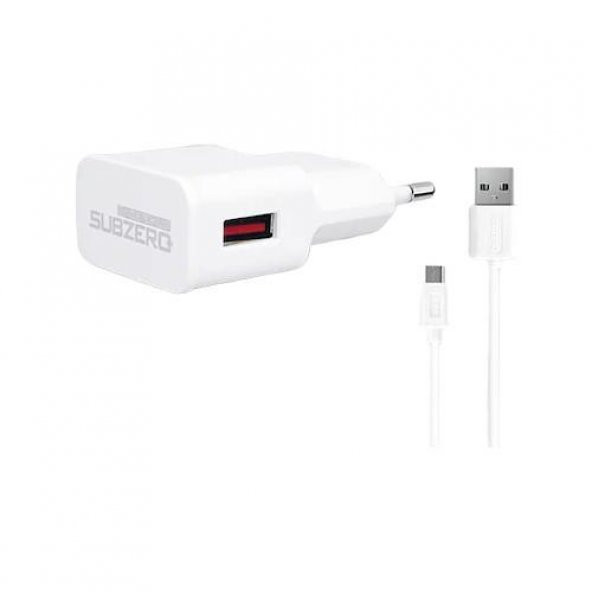 Subzero SG12 2.1A Micro USB Seyahat Şarj Cihazı