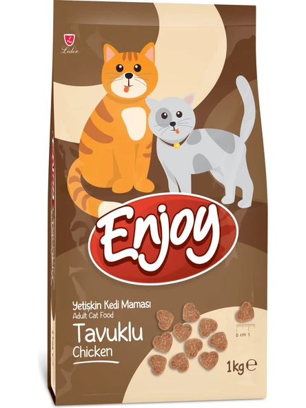 Enjoy Tavuklu Kedi Maması 1 kg