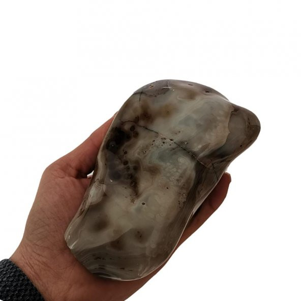 Evdiva Doğal Taş Akik Taşı 1072 Gram - 4