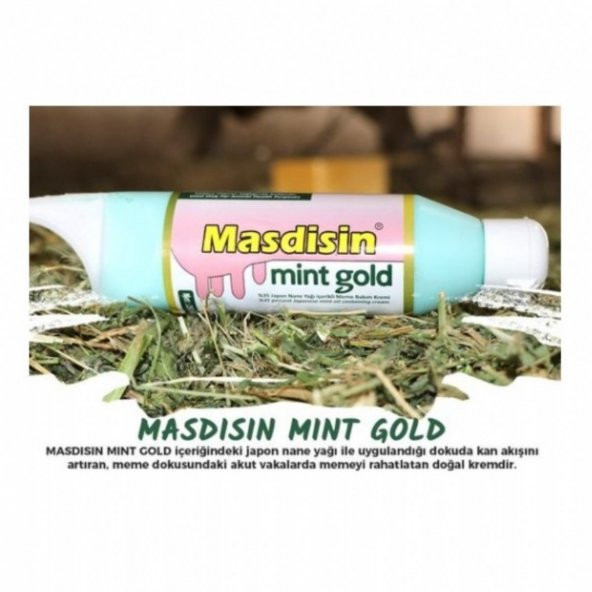 Royal Masdisin Mint Gold Meme Bakım Kremi Büyükbaş Ve Küçükbaş İçin