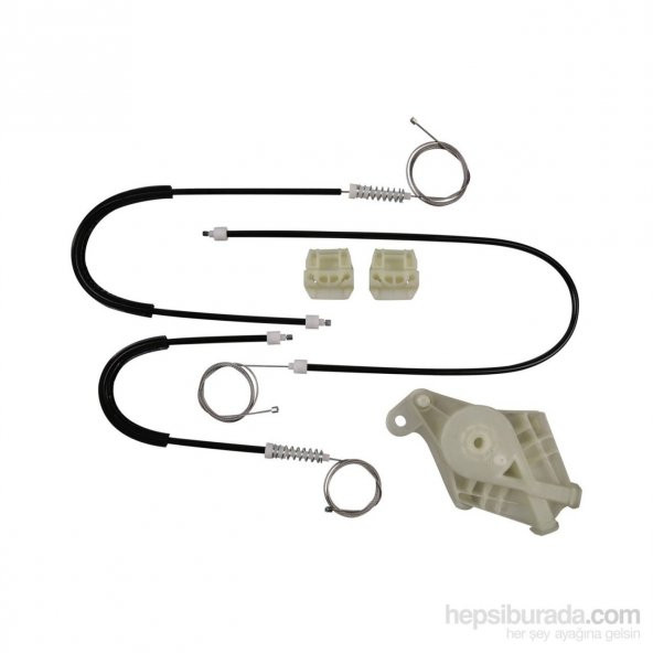 Vw Transporter T5 İçin Ön Sol Kapı Cam Kriko Tel Halat Tamir Seti FGHKNQT2 ürün görseli 1