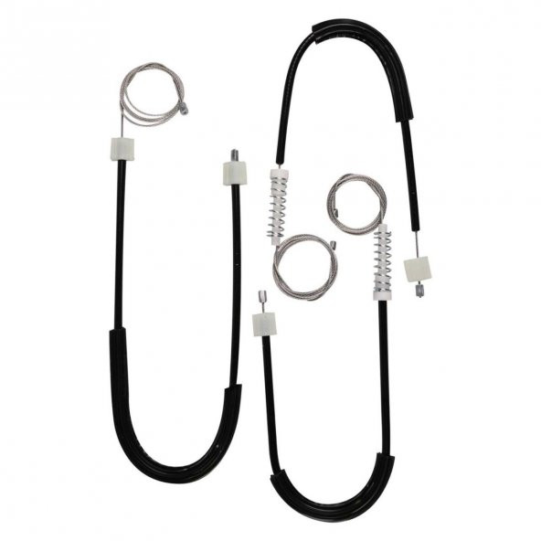 Opel Astra J 2009-2014 İçin Ön Sol Sağ Cam Kriko Tel Halat Tamir Seti AGJNQT38 ürün görseli 1