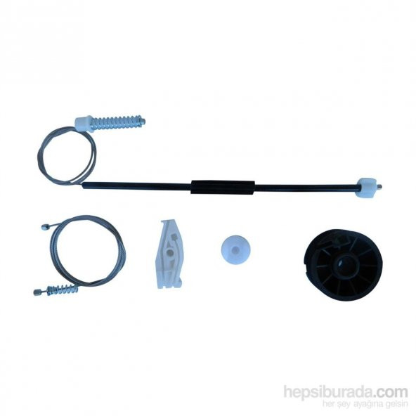 Peugeot 206 Cc Cabriolet 2002-2008 İçin Arka Sol Kapı Cam Tel Halat Kriko Tamir Takımı BDPQUX24 ürün görseli 1