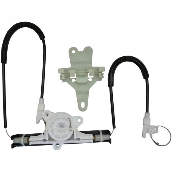 Nissan Terrano MK2 1993-2005 4-5 Kapı İçin Sağ Ön Cam Kriko Tel Halat Tamir Seti ABHJKRZ2 - 1