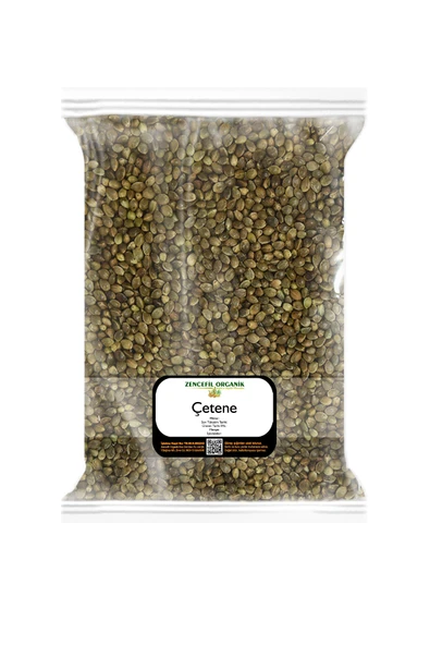 Çetene 1 Kg. Kenevir Tohumu Yemlik Kavurgalık Temiz 1000 Gr.