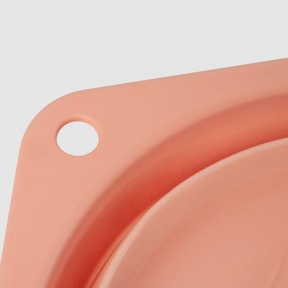 Katlanır Temizlik Kovası IKEA 27 Cm Yavruağzı Renk Leğen - 2