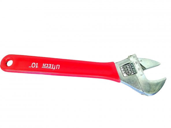 U.TECH 10" Kurbağacık İngiliz Anahtarı 25 cm - 30 mm - 3
