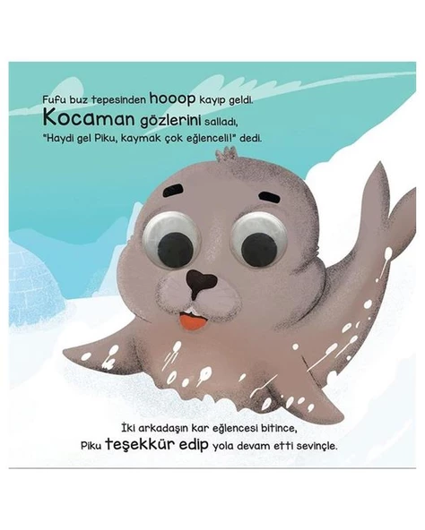 Bu Kocaman Gözler Kimin Penguen Piku ve Sevimli Dostları - Resim 3