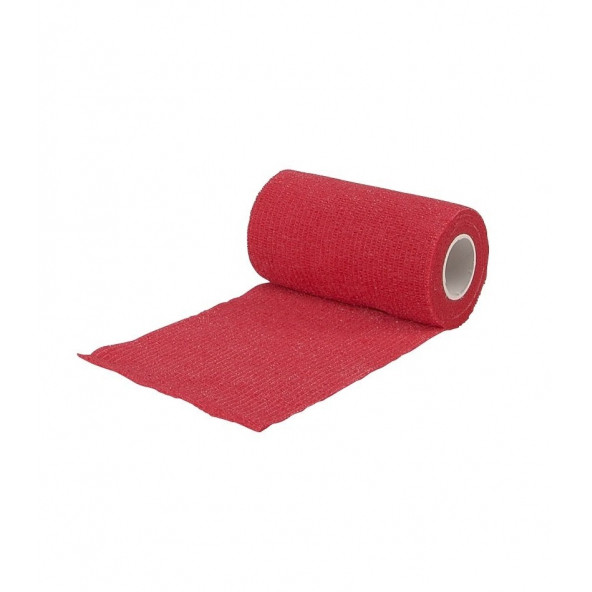 Kruuse Flexible Bandaj 10 x 450 cm. Kırmızı
