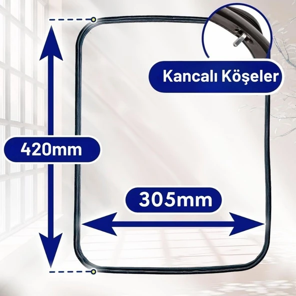 Fırın Kapak Contası, Hotpoıint-Ariston İndesit ile Uyumlu - 4