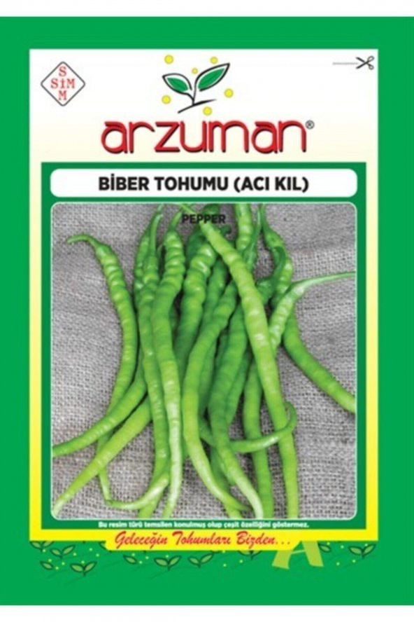 Acı Kıl Biber Tohumu 10 gr