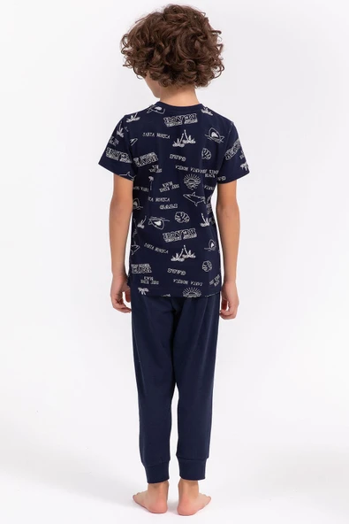 Roly Poly 2708 Surf Rider Erkek Çocuk Pijama Takımı - 6