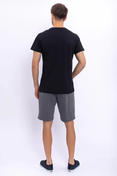 Arnetta 2044 Strong Siyah Erkek Bermuda Takım - 5