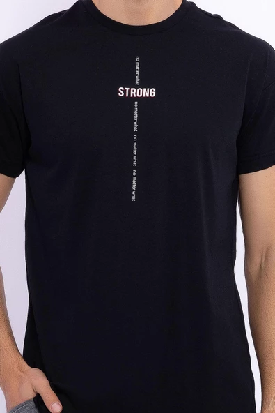 Arnetta 2044 Battal Strong Siyah Erkek Bermuda Takım - 4
