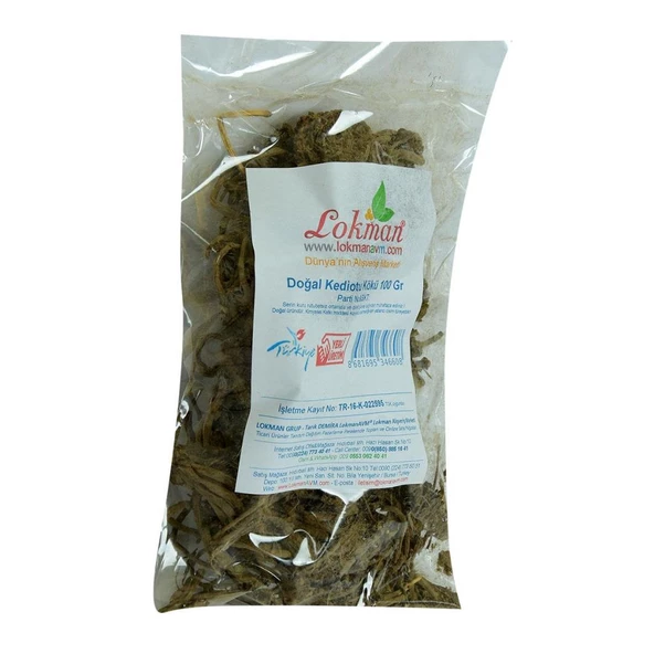 Doğal Kediotu Kökü Saf Kedi Otu Kök Bitkisi 100GR Valerian Root - 3