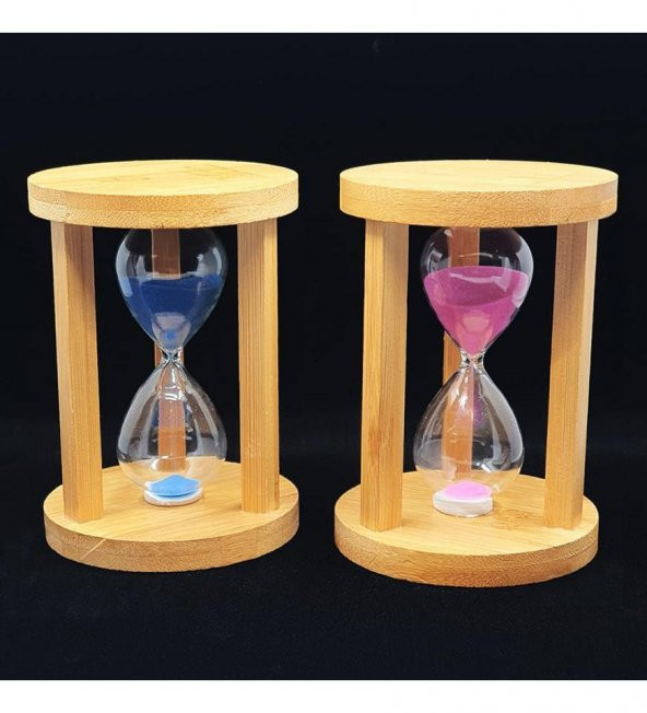 Ahşap Kum Saati 5 Dakikalık - Resim 3