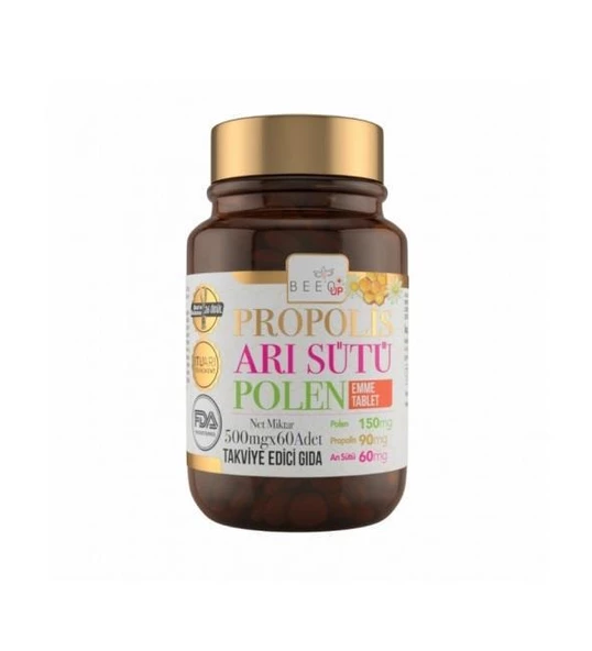Bee`o Up Propolis Arı Sütü Polen Çocuk 60 Tablet - 2