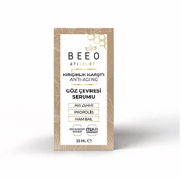 Bee'o Apibeauty Kırışıklık Karşıtı Göz Çevresi Serumu 15 ml