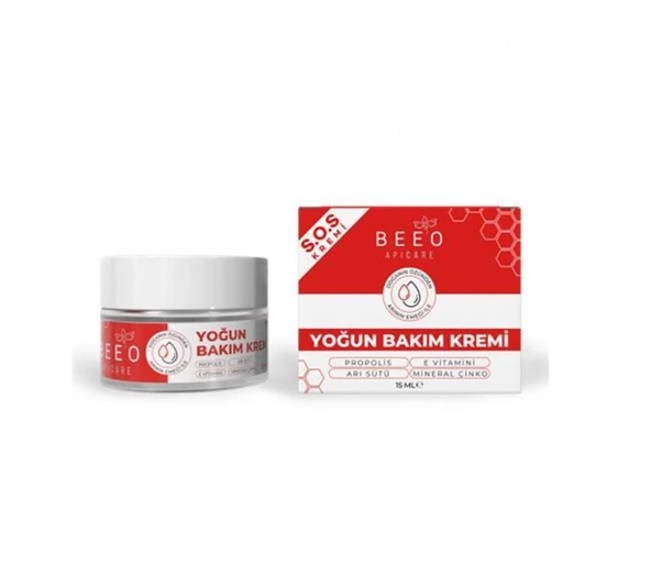 Bee'o Apicare S.O.S Yoğun Bakım Kremi 15 ml - 2