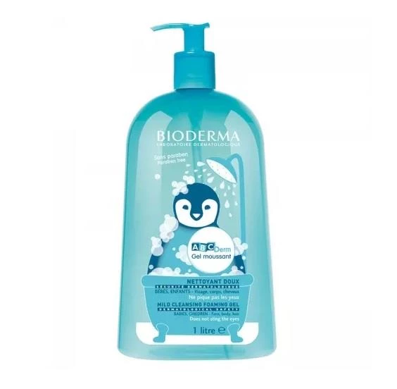 Bioderma ABCDerm Foaming Cleanser 1 Litre