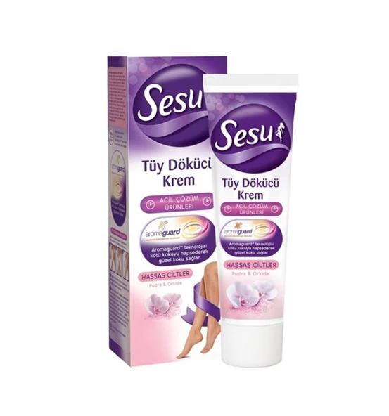 Sesu Tüy Dökücü Krem Hassas Ciltler 100 ml