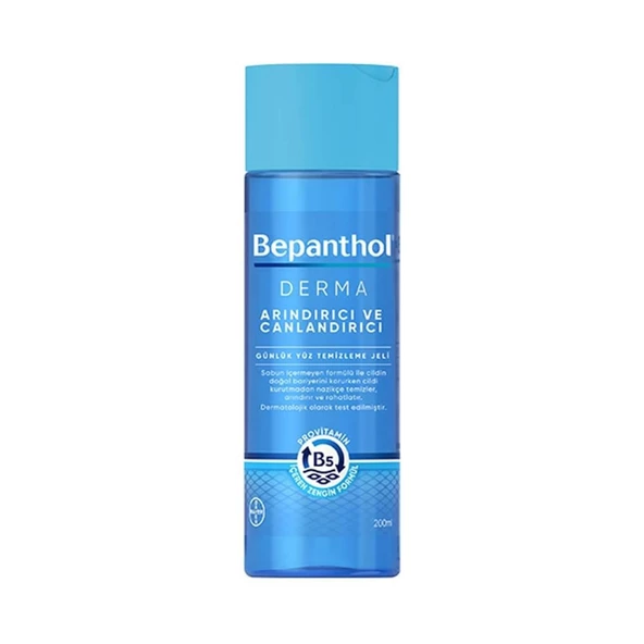 Bepanthol Derma Arındırıcı ve Canlandırıcı Yüz Temizleme Jeli 200 ml