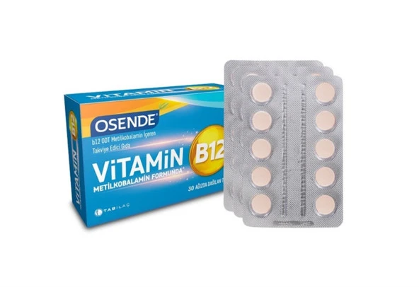 Osende Vitamin B12 30 Tablet