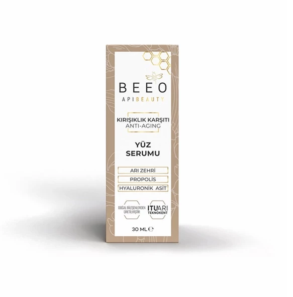 Bee'o Apibeauty Kırışıklık Karşıtı Yüz Serumu 30 ml