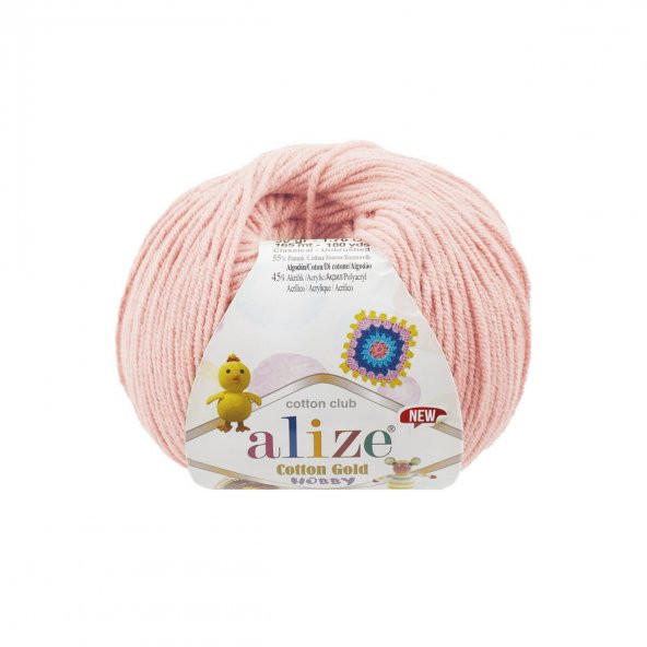 Alize Cotton Gold Hobby New Pudra Pembesi 393