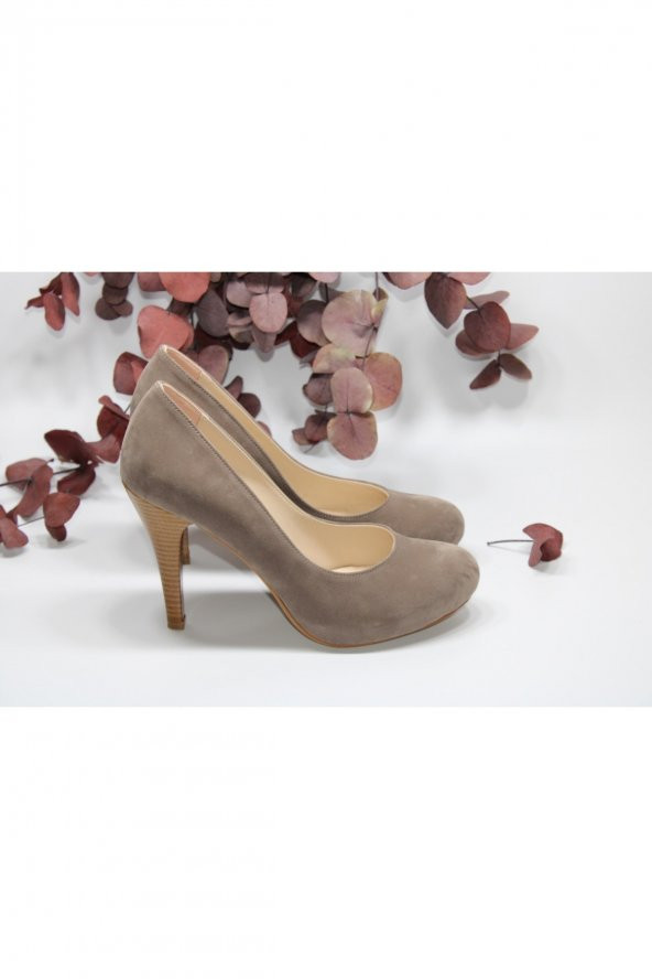 YÜKSEK TOPUKLU  11CM TOPUK 2CM GİZLİ PLATFORM BOYU ABİYE AYAKKABI - 8